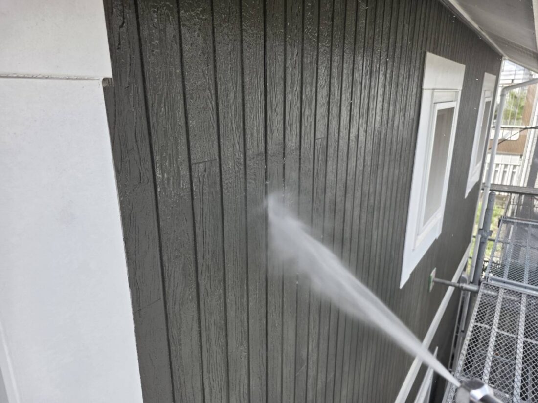 外壁　高圧洗浄