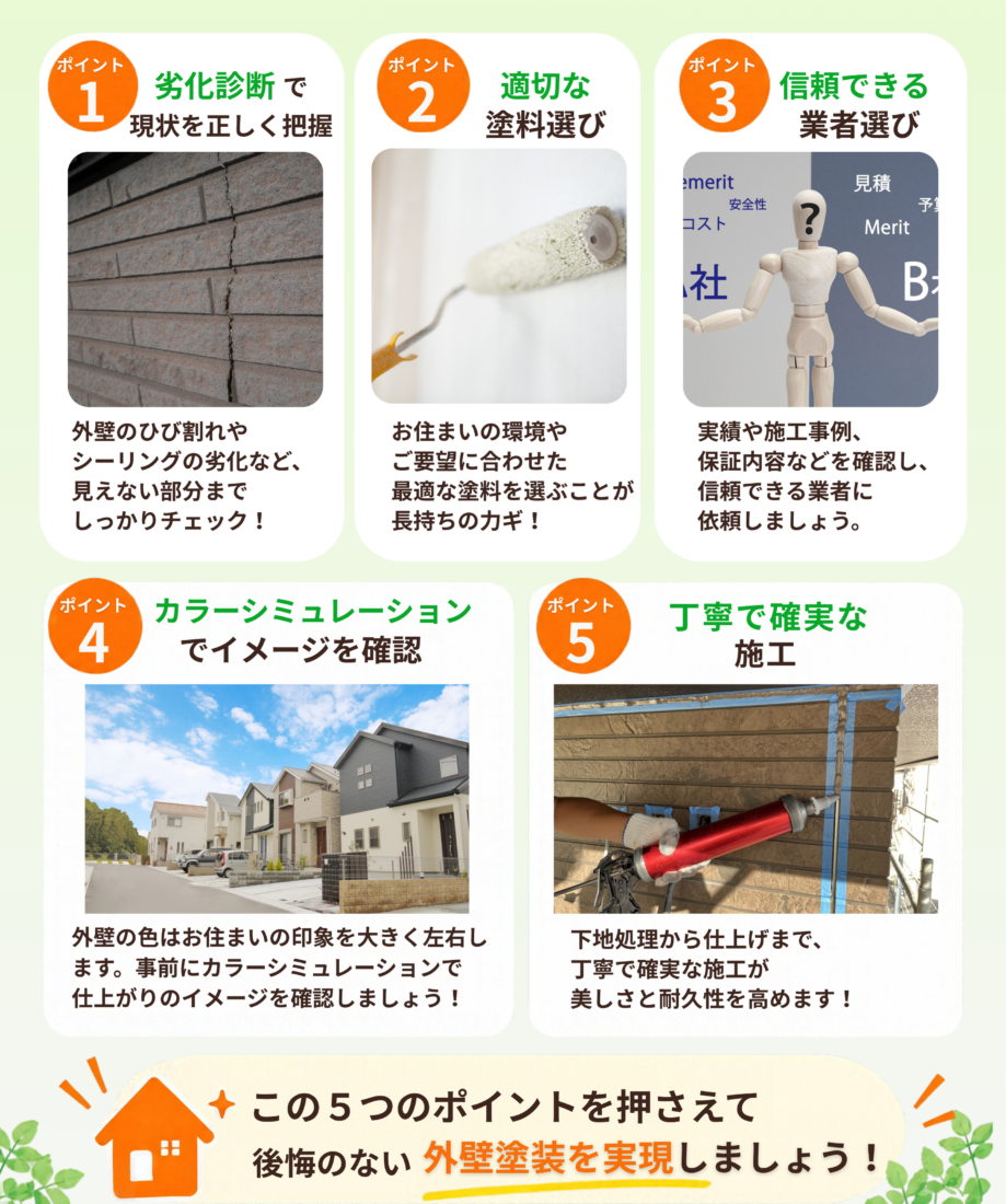 5つのポイント