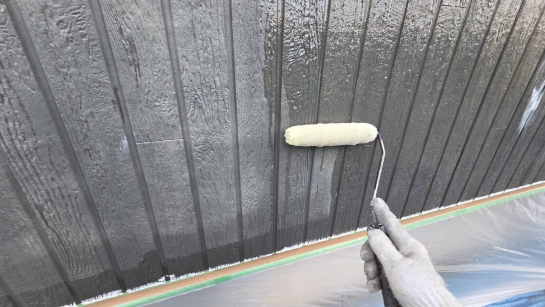 外壁塗装　下塗り