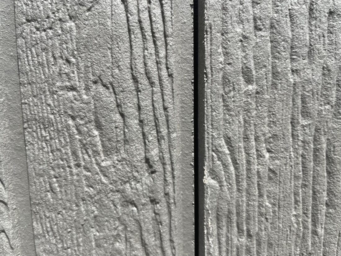 外壁浮き(隙間)有り